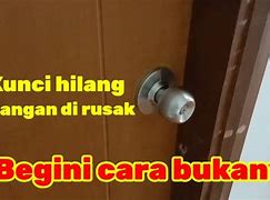 Cara Buka Tombol Pintu Bilik Terkunci